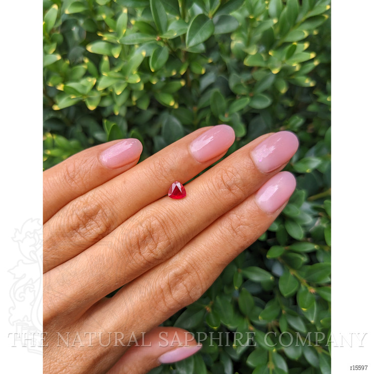 0.63 Ct. Ruby from Mozambique