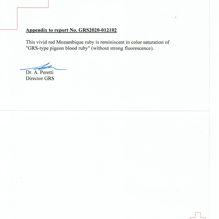 4.02 Ct. Ruby from Mozambique