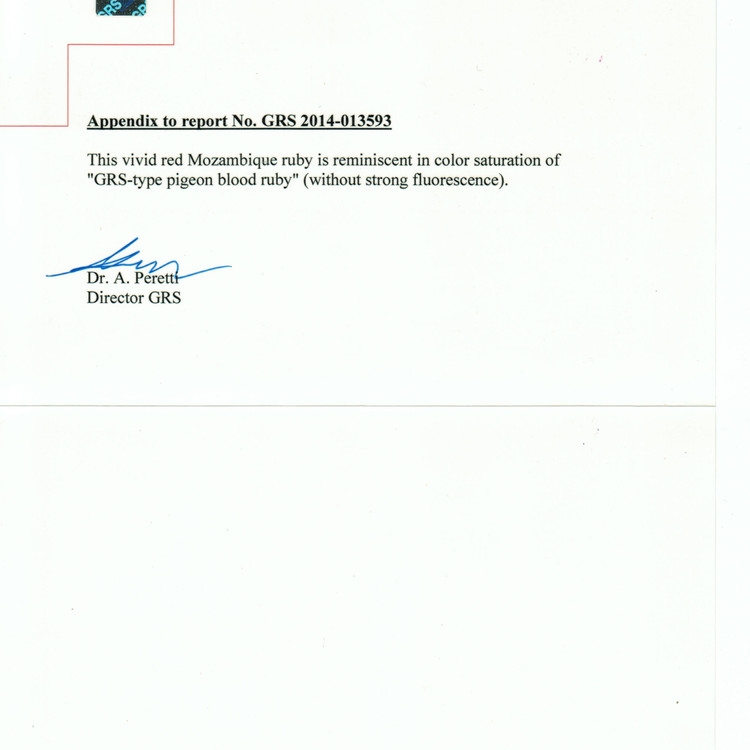 3.10 Ct. Ruby from Mozambique