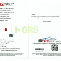 3.10 Ct. Ruby from Mozambique Scan Report