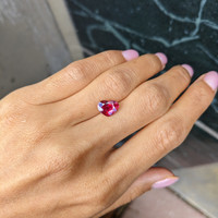 2.51 Ct. Ruby from Mozambique Life Style