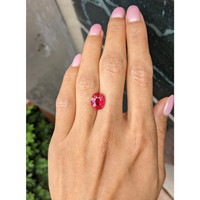 4.11 Ct. Ruby from Mozambique Life Style