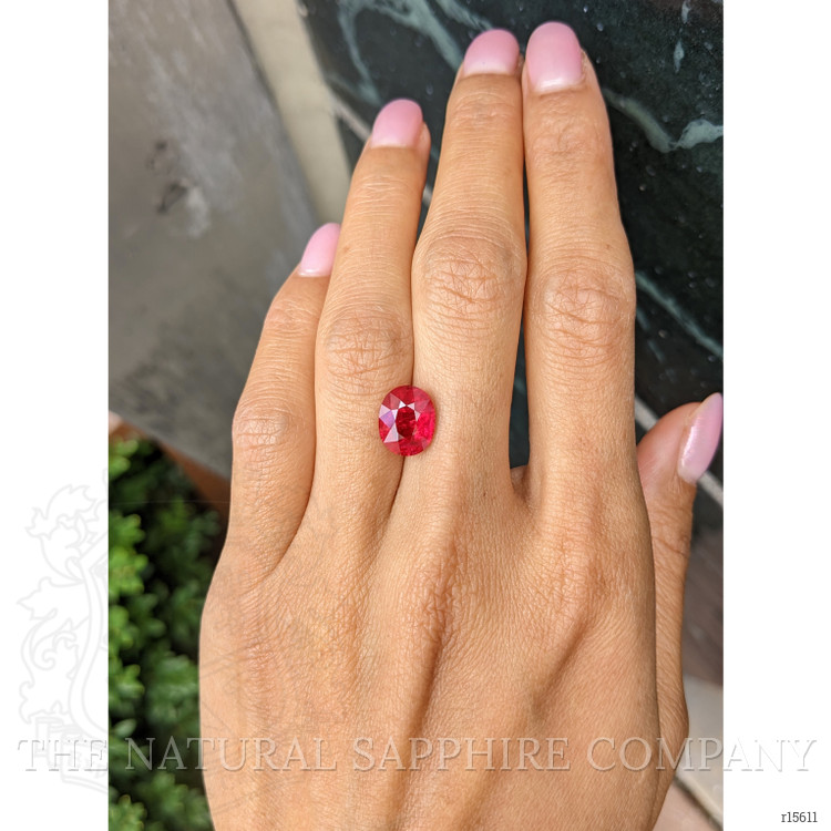 4.11 Ct. Ruby from Mozambique