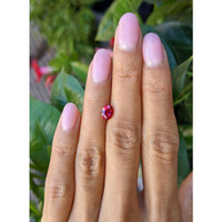 1.03 Ct. Ruby from Mozambique Life Style