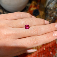 1.20 Ct. Ruby from Mozambique Life Style