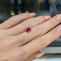 1.20 Ct. Ruby from Mozambique Life Style