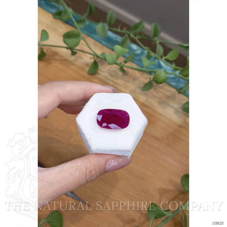 18.62 Ct. Purplish Red Ruby from Mozambique