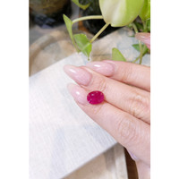 3.41 Ct. Ruby from Mozambique Life Style
