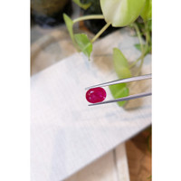3.71 Ct. Ruby from Mozambique Life Style