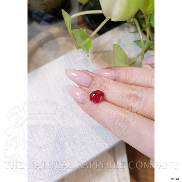 3.91 Ct. Ruby from Mozambique