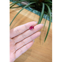 3.43 Ct. Ruby from Mozambique Life Style