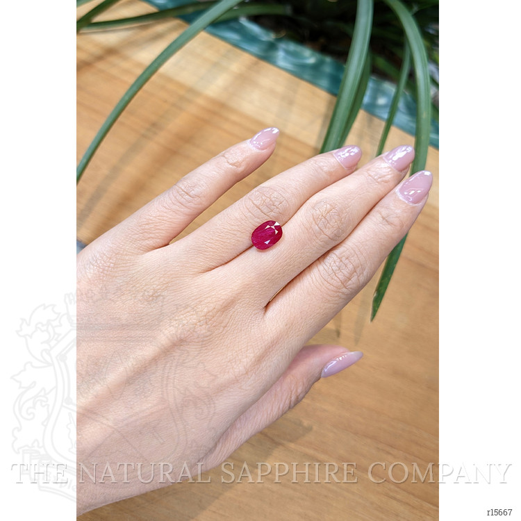 3.43 Ct. Ruby from Mozambique