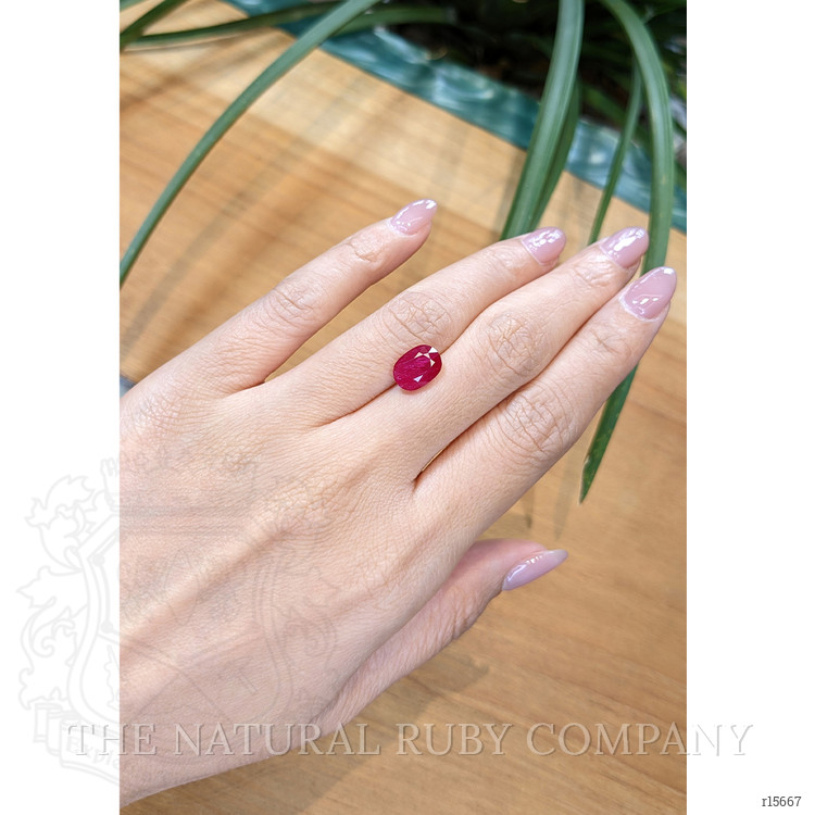 3.43 Ct. Ruby from Mozambique