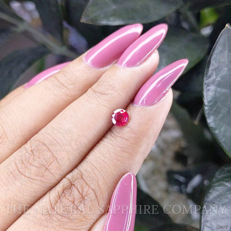0.60 Ct. Ruby from Mozambique