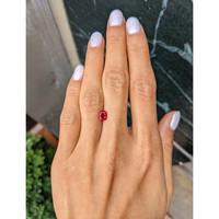 1.00 Ct. Ruby from Burma (Myanmar) Life Style