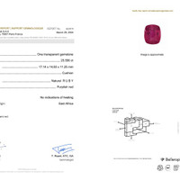 25.55 Ct. Purplish Red Ruby from East Africa Pdf