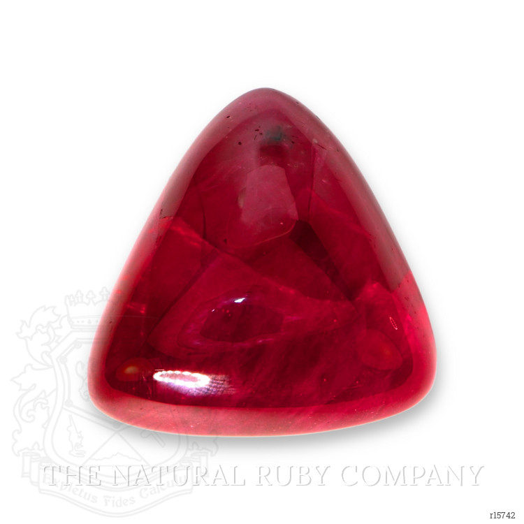 37.13 Ct. Cabochon Ruby from Mozambique