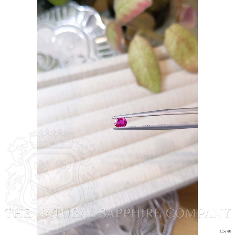 0.34 Ct. Ruby from Burma (Myanmar)