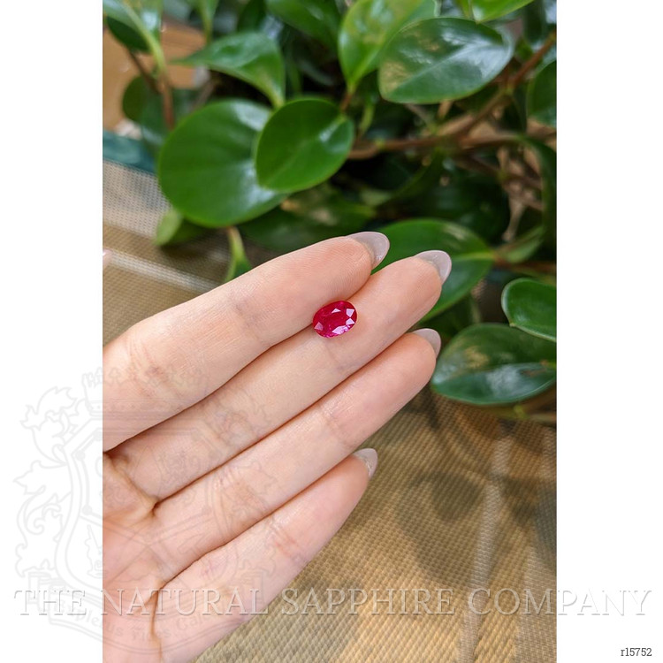 1.43 Ct. Ruby from Burma (Myanmar)