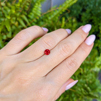 0.66 Ct. Ruby from Mozambique Life Style