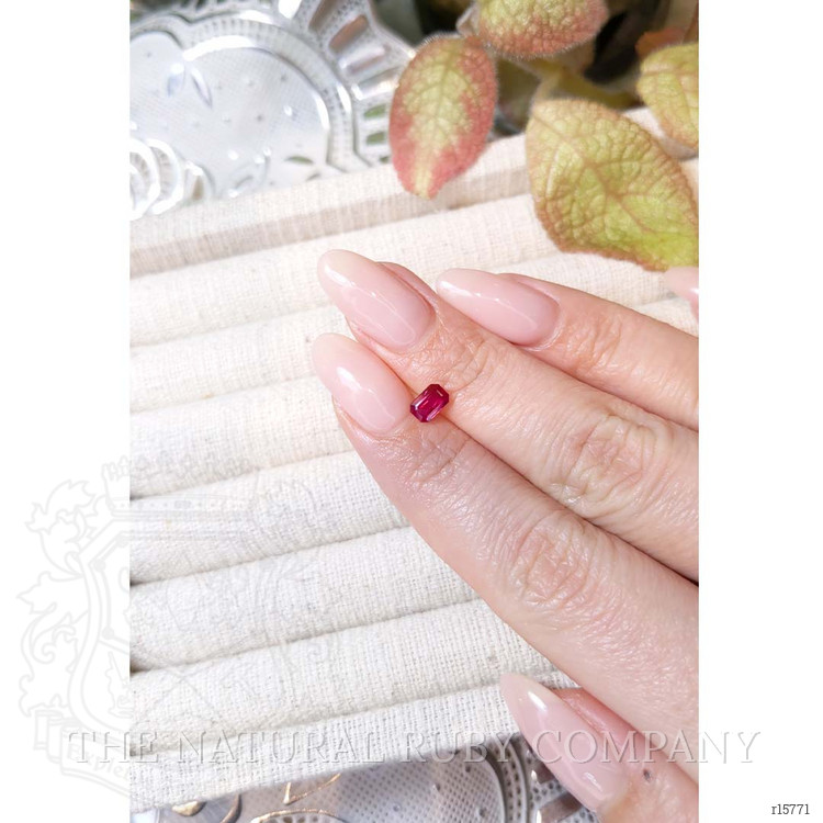 0.60 Ct. Ruby from Mozambique