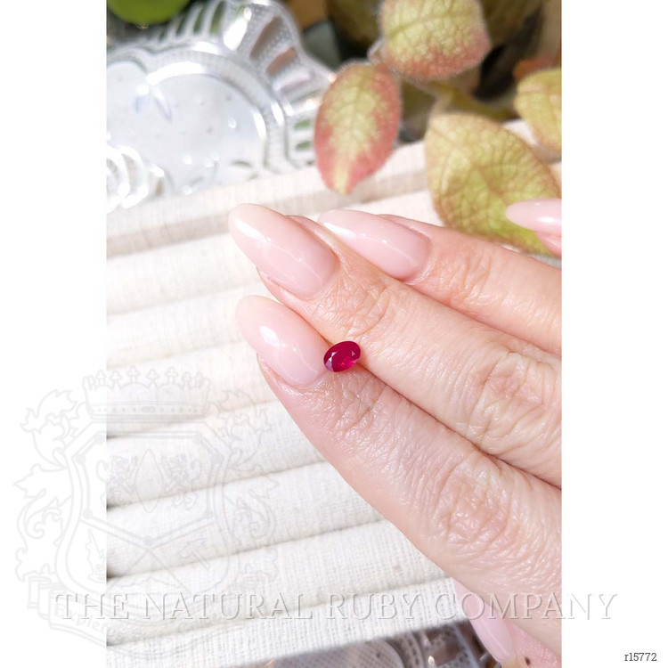 0.62 Ct. Ruby from Mozambique