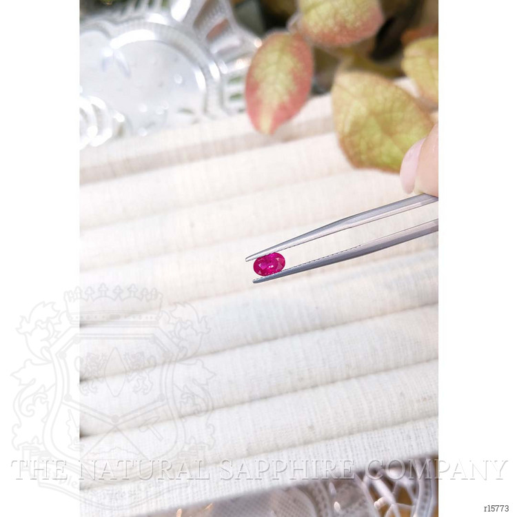 0.63 Ct. Ruby from Mozambique