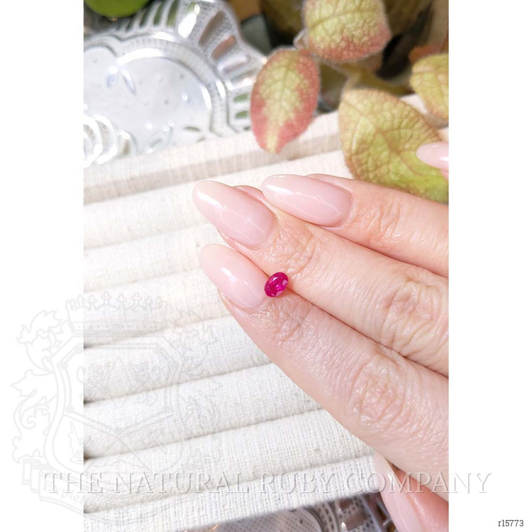 0.63 Ct. Ruby from Mozambique