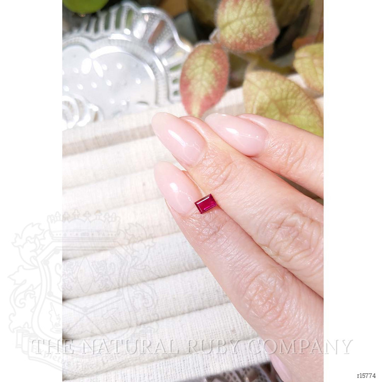 0.63 Ct. Ruby from Mozambique