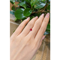 0.54 Ct. Ruby from Mozambique Life Style