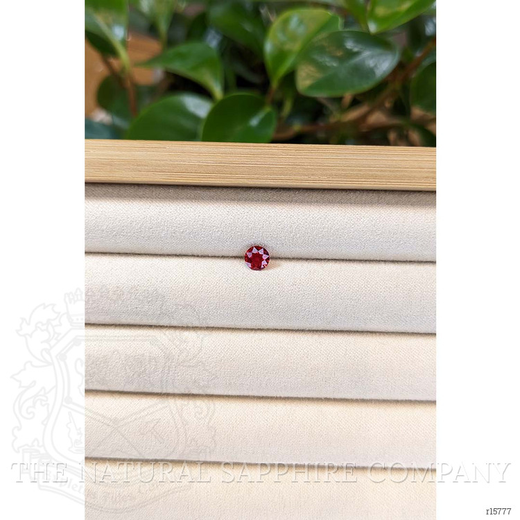 0.68 Ct. Ruby from Mozambique