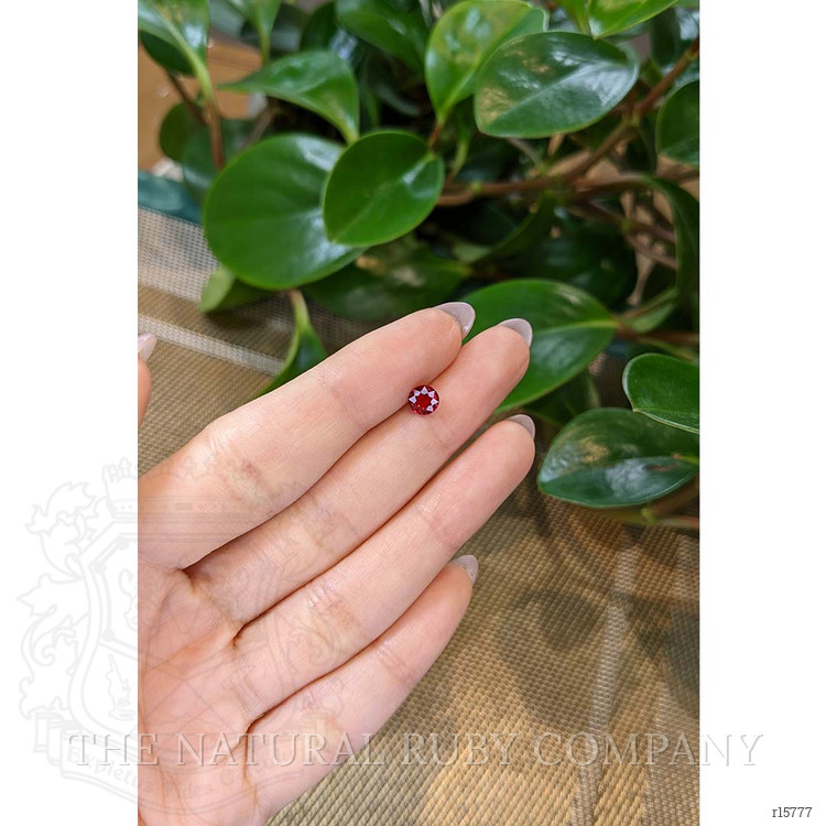 0.68 Ct. Ruby from Mozambique