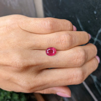 2.27 Ct. Ruby from Mozambique Life Style