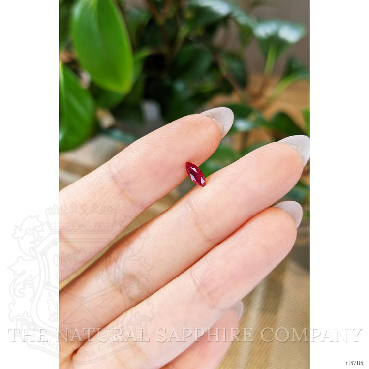 0.30 Ct. Ruby from Burma (Myanmar)
