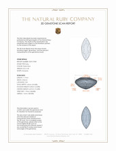 0.30 Ct. Ruby from Burma (Myanmar) 3 D Scan Report