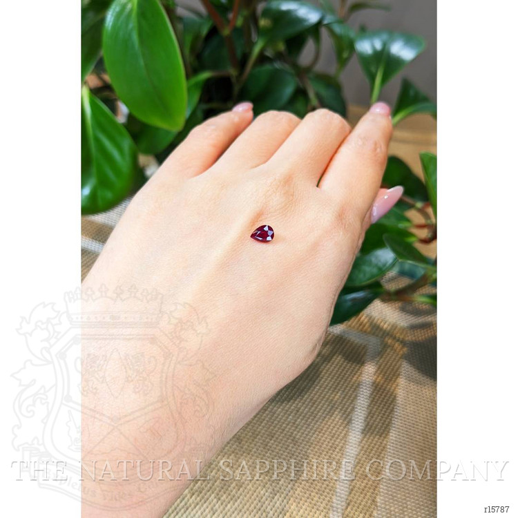 0.85 Ct. Ruby from Burma (Myanmar)