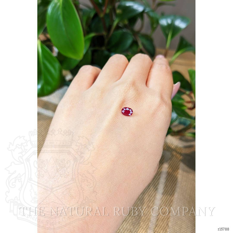 0.80 Ct. Ruby from Madagascar