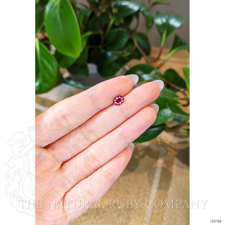 0.80 Ct. Ruby from Madagascar