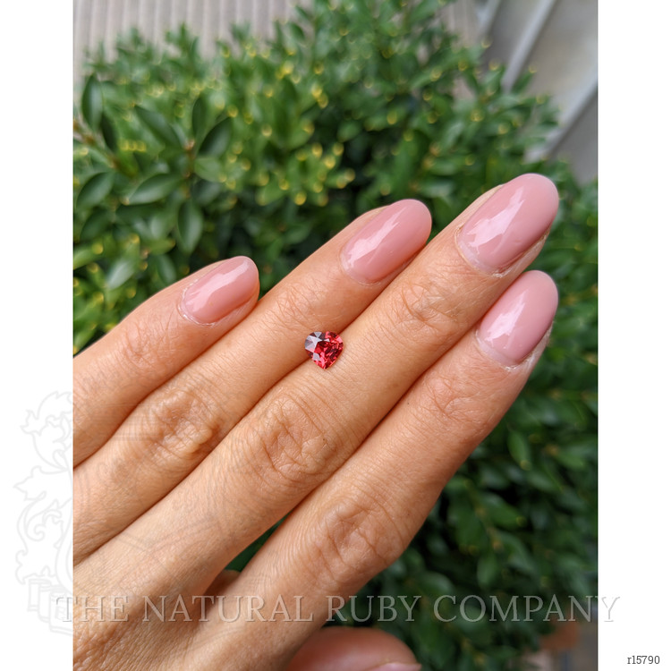 0.76 Ct. Ruby from Tanzania