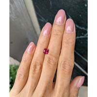 1.12 Ct. Ruby from Mozambique Life Style