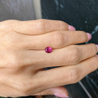 1.03 Ct. Ruby from Mozambique Life Style