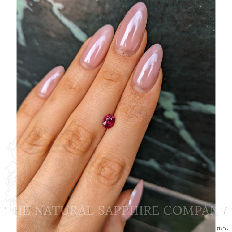 1.03 Ct. Pinkish Red Ruby from Mozambique