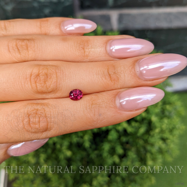 1.03 Ct. Pinkish Red Ruby from Mozambique