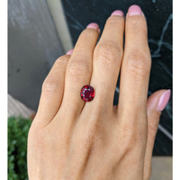 3.05 Ct. Ruby from Mozambique Life Style