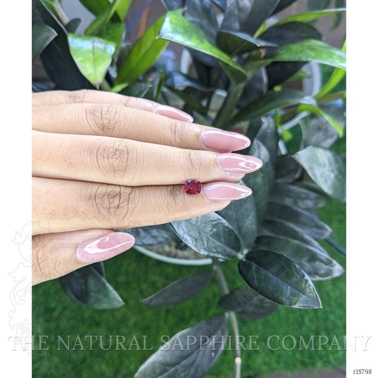 0.73 Ct. Ruby from Tanzania