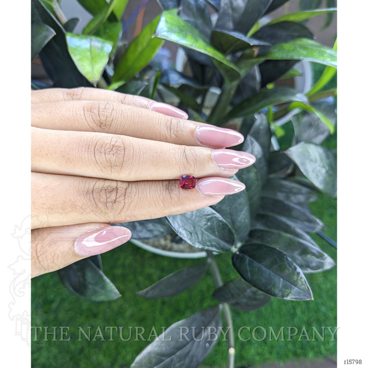 0.73 Ct. Ruby from Tanzania