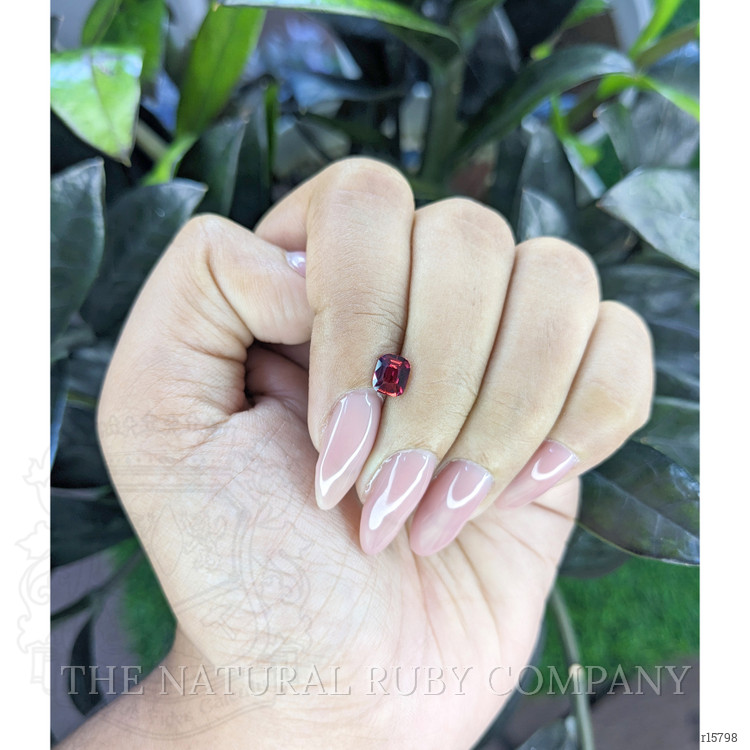 0.73 Ct. Ruby from Tanzania