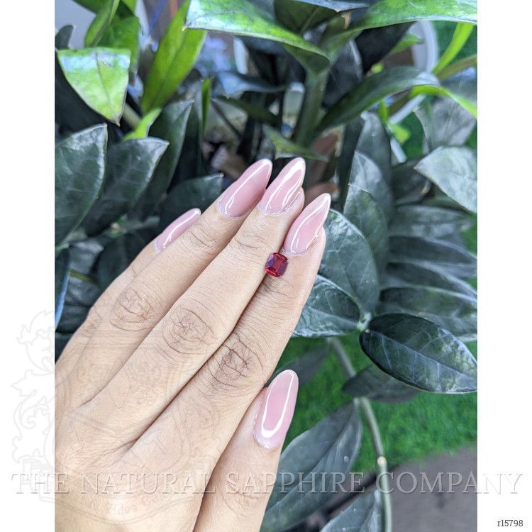 0.73 Ct. Ruby from Tanzania