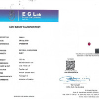 1.03 Ct. Purplish Red Ruby from Mozambique Pdf