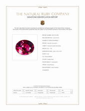 1.03 Ct. Ruby from Mozambique Scan Report